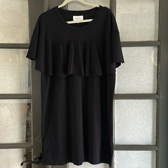 Current/Elliot Cotton Ruffled Dress - Picture 2 of 5